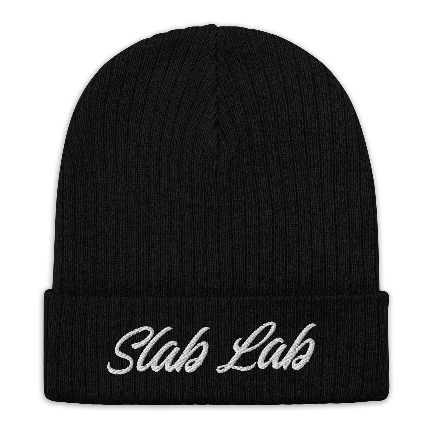 Ribbed knit beanie